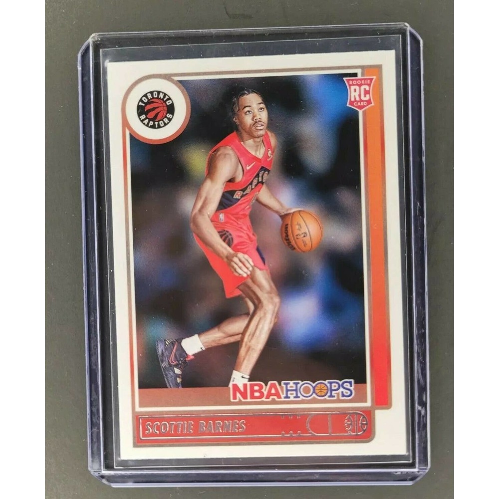 2021-2022 Panini NBA Hoops Scottie Barnes #27 RC
